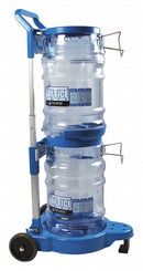 San Jamar SICART60 - Ice Tote Transport Cart Blue 26-3/4 H