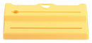 San Jamar Yellow Acc. Lid for Knife Station, (6) Knife/(1) Sharpening Slots, 1-7/8" H x 8" W x 4" D - STK1006YLL