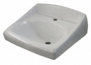 Sloan Vitreous China, Wall, Bathroom Sink, Without Faucet - SS-3103-A