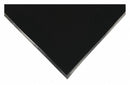 Condor Indoor Entrance Mat, 3 ft L, 24 in W, 3/8 in Thick, Rectangle, Black - 49Y282