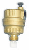 Watts 1 1/4 in Vent Dia. Brass Automatic Vent Valve, 1/4 in Inlet Size - FV-4-1/4