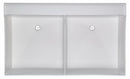 EL Mustee Floor-Mount Laundry Tub, 2 Bowl, White, 24 inL x 40 inW x 34 inH - 27F