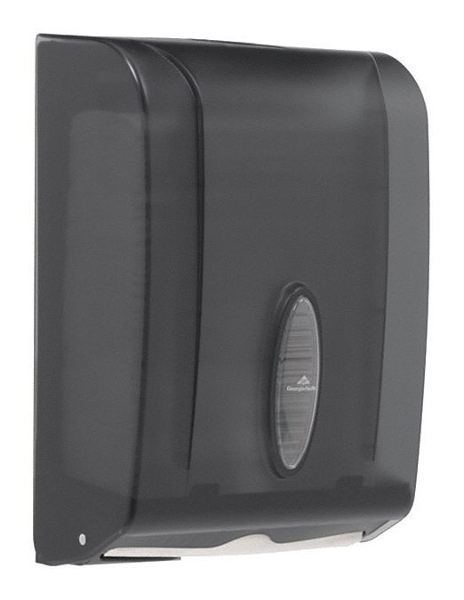 Georgia-Pacific Paper Towel Dispenser, GP Pro, Gray, (400) C-Fold, (600) Multifold, Manual - 56650A