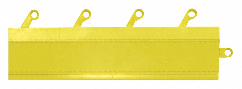 Wearwell Mat Ramp, PVC, Yellow, 20 PK - 540