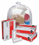 Tough Guy Trash Bag, 55 gal., HDPE, Coreless Roll, Clear, PK 200 - 4YPC4