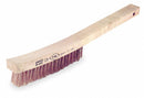 Ampco 13-3/4"L Bronze Long Handle Nonsparking Scratch Brush, 1 EA - B-400