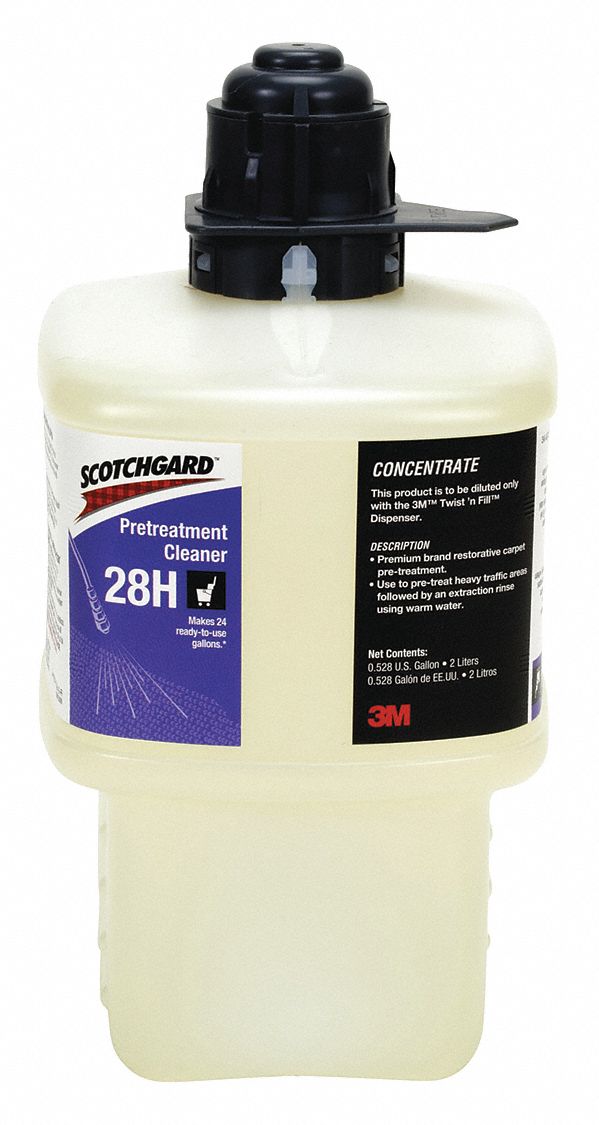 3M Pretreatment Cleaner For Use With 3M(TM) Twist 'n Fill(TM) Chemical Dispenser, 1 EA - 28H