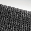 Notrax Indoor Entrance Mat, 4 ft L, 3 ft W, 3/8 in Thick, Rectangle, Charcoal - 138S0034CH