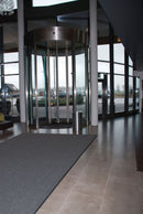 Notrax Indoor Entrance Mat, 3 ft L, 24 in W, 3/8 in Thick, Rectangle, Charcoal - 138S0023CH