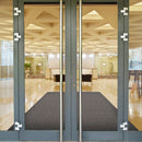 Notrax Indoor Entrance Mat, 3 ft L, 24 in W, 3/8 in Thick, Rectangle, Charcoal - 138S0023CH