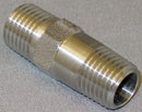 Top Brand Check Valve, 1/4 in, Single, Inline Piston, Stainless Steel, MNPT x MNPT - CHK SST 410-4M4M-B