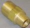 Top Brand Check Valve, 3/8 in, Single, Inline Piston, Brass, MNPT x FNPT - CHK BRS 610-6F6M-B