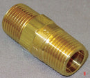 Top Brand Check Valve, 1/2 in, Single, Inline Piston, Brass, MNPT x MNPT - CHK BRS 810-8M8M-F