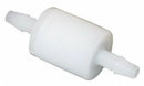Top Brand Check Valve, 1/8 in, Single, Inline Ball Cone, Polypropylene, Barb x Barb - PP CHK 695-2B2B-B