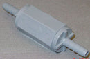 Top Brand Check Valve, 1/4 in, Single, Inline Ball Cone, PVC, Barb x Barb - PVC CHK 426-4B4B-B