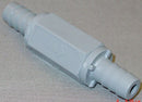 Top Brand Check Valve, 1/2 in, Single, Inline Ball Cone, PVC, Barb x Barb - PVC CHK 426-8B8B-B