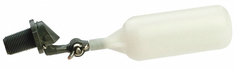 Kerick 3/8 in PVC Float Valve Kit, 6-1/2 in x 1 in Length and Mounting Size, MNPT - MA3P2