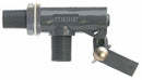 Kerick Bulkhead-Mount Float Valve with Threaded Outlet, 1/4 in -20 Rod Thread, PVC - PT3838187