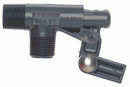 Kerick Pipe-Mount Float Valve with Threaded Outlet, 1/4 in -20 Rod Thread, PVC - PS75LS
