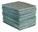 Brady 19 in Absorbent Pad, Fluids Absorbed: Universal, Medium, 32 gal, 100 PK - RFP300