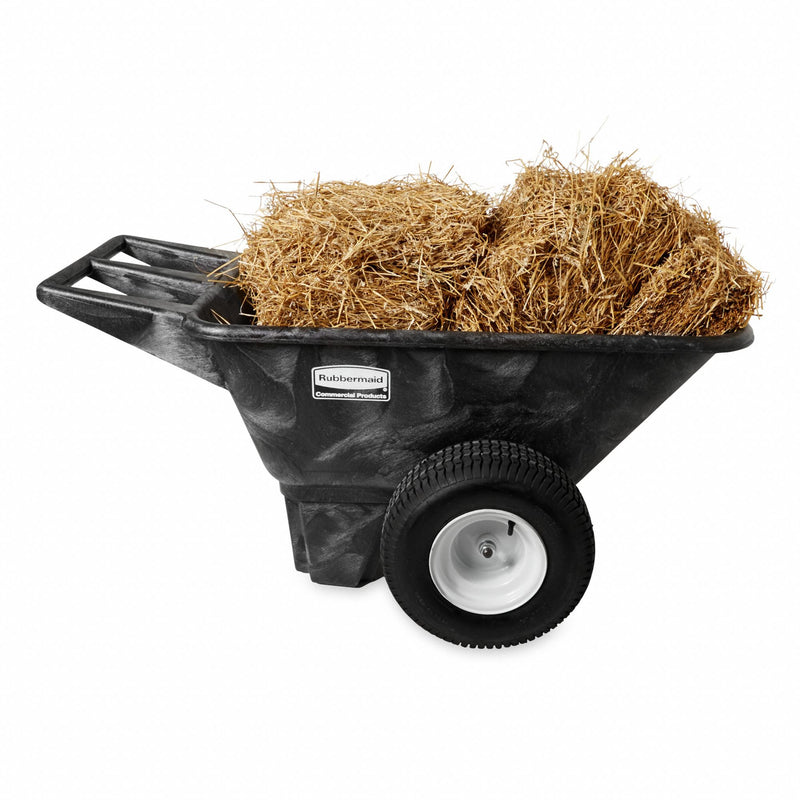 Rubbermaid two wheel wheelbarrow discount