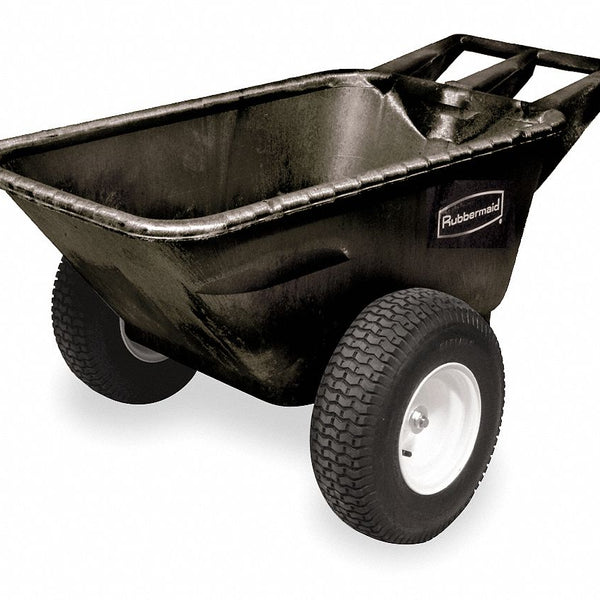 【最安値に挑戦】 Rubbermaid Big Wheel Cart, 1/4 cu. yd. Volume Capacity, 700 トップス