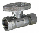 Kissler Chrome Water Supply Stop, FIP Inlet Type, 125 psi - AB88-9000