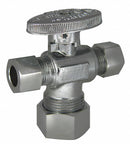 Kissler Chrome Water Supply Stop, Compression Inlet Type, 125 psi - AB88-9315