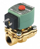 Redhat 120V AC Brass Solenoid Valve, Normally Closed, 1/2" Pipe Size - SC8210G002