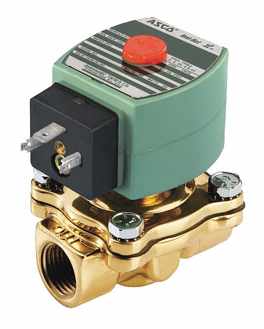 Redhat 1/2" Fuel Gas Solenoid Valve, Normally Open - SC8210G034