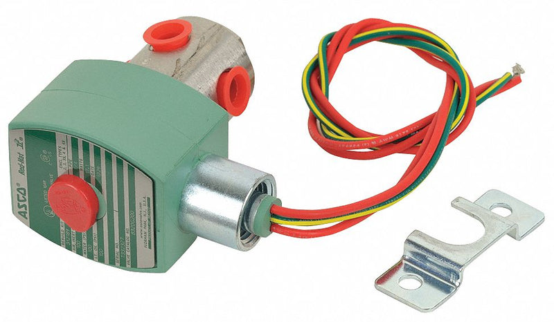 Redhat 120V AC Stainless Steel Solenoid Valve, Universal, 1/4" Pipe Size - 8320G200