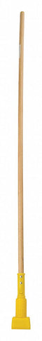 Tough Guy Wet Mop Handle, Jaw Mop Connection Type, Natural, Bamboo, 61" Handle Length - 4EMF8