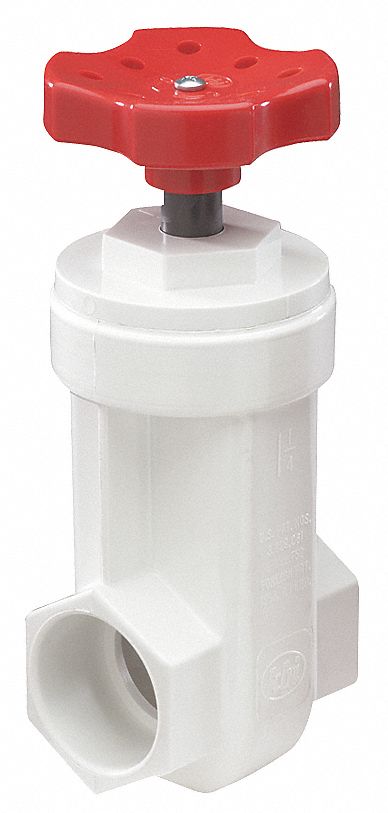 NDS Gate Valve, PVC, Socket Connection Type, Pipe Size - Valves 1 in - GVP-1000-S