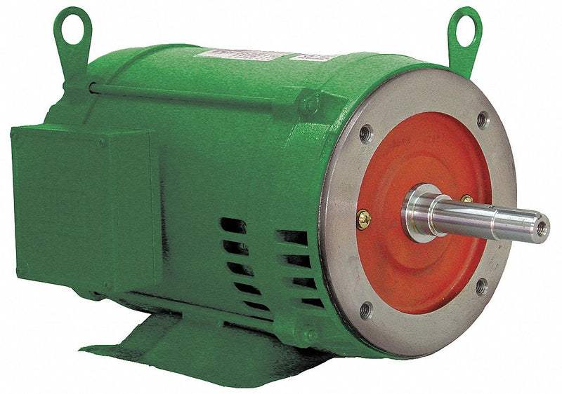 WEG 60 HP Close-Coupled Pump Motor,3-Phase,1780 Nameplate RPM,460 Voltage,364JM - 06018OT3G364JM