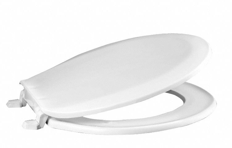 Centoco Round, Standard Toilet Seat Type, Closed Front Type, Includes Cover Yes, White, Lift-Off Hinge - GR1200BP8-001