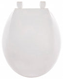 Centoco Round, Standard Toilet Seat Type, Closed Front Type, Includes Cover Yes, White, Lift-Off Hinge - GR1200-001