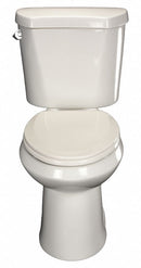 Centoco Elongated, Standard Toilet Seat Type, Closed Front Type, Includes Cover Yes, White - GR900-001