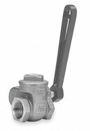 Milwaukee Valve Gate Valve, Valve Class Class 150, Bronze, FNPT Connection Type, Pipe Size - Valves 2 in - P901 2"