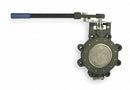 Milwaukee Valve Lug-Style Butterfly Valve, Carbon Steel, 285 psi, 6 in Pipe Size - HP1LCS4212 6"