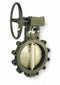 Milwaukee Valve Lug-Style Butterfly Valve, Carbon Steel, 285 psi, 6 in Pipe Size - HP1LCS4213 6"