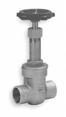 Milwaukee Valve Gate Valve, Valve Class Class 125, Bronze, Solder Connection Type, Pipe Size - Valves 4 in - 149 4"