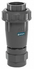 Top Brand 1 1/4 in Vent Dia. PVC Vent Valve, 1-1/4 in Inlet Size - 4GPP4