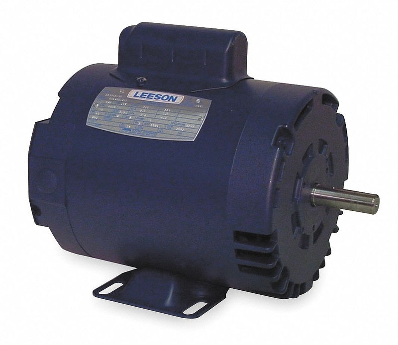 Leeson 1 HP 50 Hz Motor,Capacitor-Start,2850 Nameplate RPM,110/220 Voltage,Frame 56 - 113903