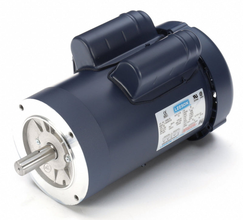 Leeson 2 HP 50 Hz Motor,Capacitor-Start,2850 Nameplate RPM,110/220 Voltage,Frame 145TC - 120990