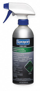 Sprayon Contact Cleaner, 14 oz Trigger Spray Can, Unscented Liquid, 1 EA - SC2302LQ0