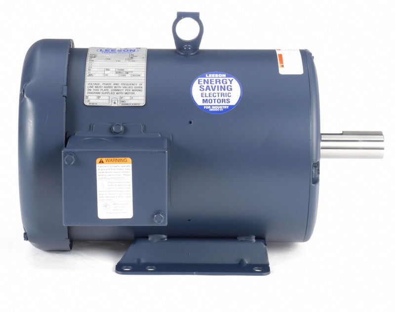 Leeson 5 HP 50 Hz Motor,3-Phase,1425 Nameplate RPM,220/380/440 Voltage,Frame 184T - 131454