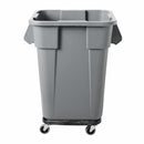 Rubbermaid Container Dolly, 300 lb Load Capacity, Square, 1 Max. No. of Containers - FG353000BLA