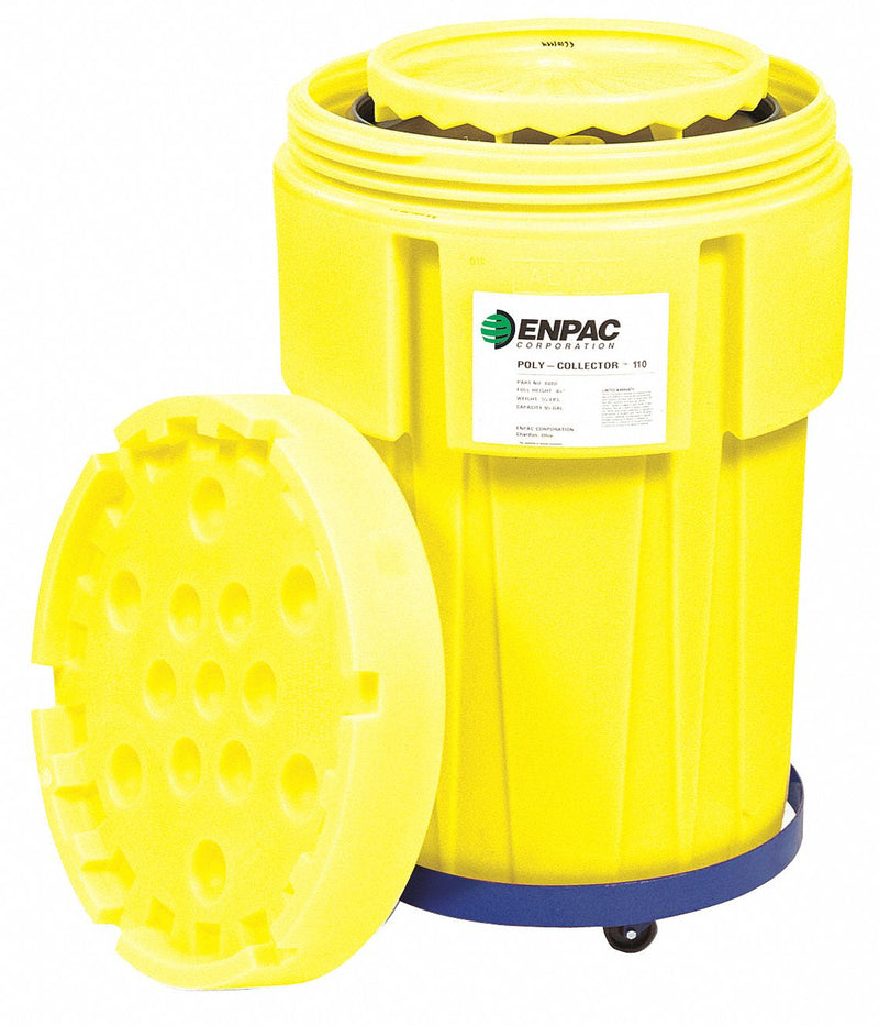 Enpac Spill Collection System, 600 lb Spill Containment Load Capacity, 31 3/4 in Length - 8081-YE