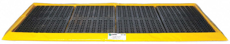 Enpac Flexible Spill Containment Pallet, Uncovered, 48 gal Spill Capacity - 5775-YE-G