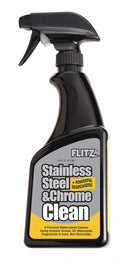 Flitz Metal Cleaner, 16 oz. Cleaner Container Size, Trigger Spray Bottle Cleaner Container Type - SP 01506